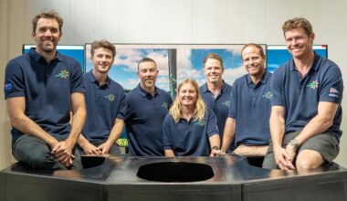 Team Australia unveils elite Australian seven-sailor team 38th America's Cup