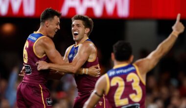 Shock and roar: Brisbane Lions' deadly onslaught sends Adelaide Crows packing