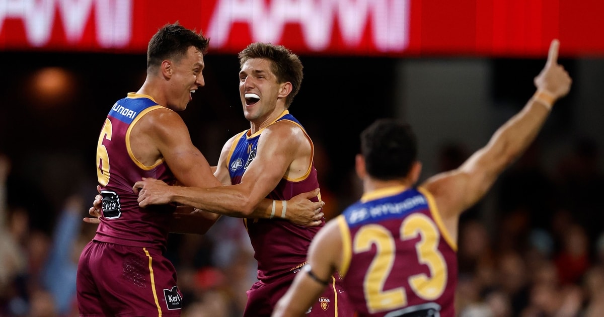 Shock and roar: Brisbane Lions' deadly onslaught sends Adelaide Crows packing