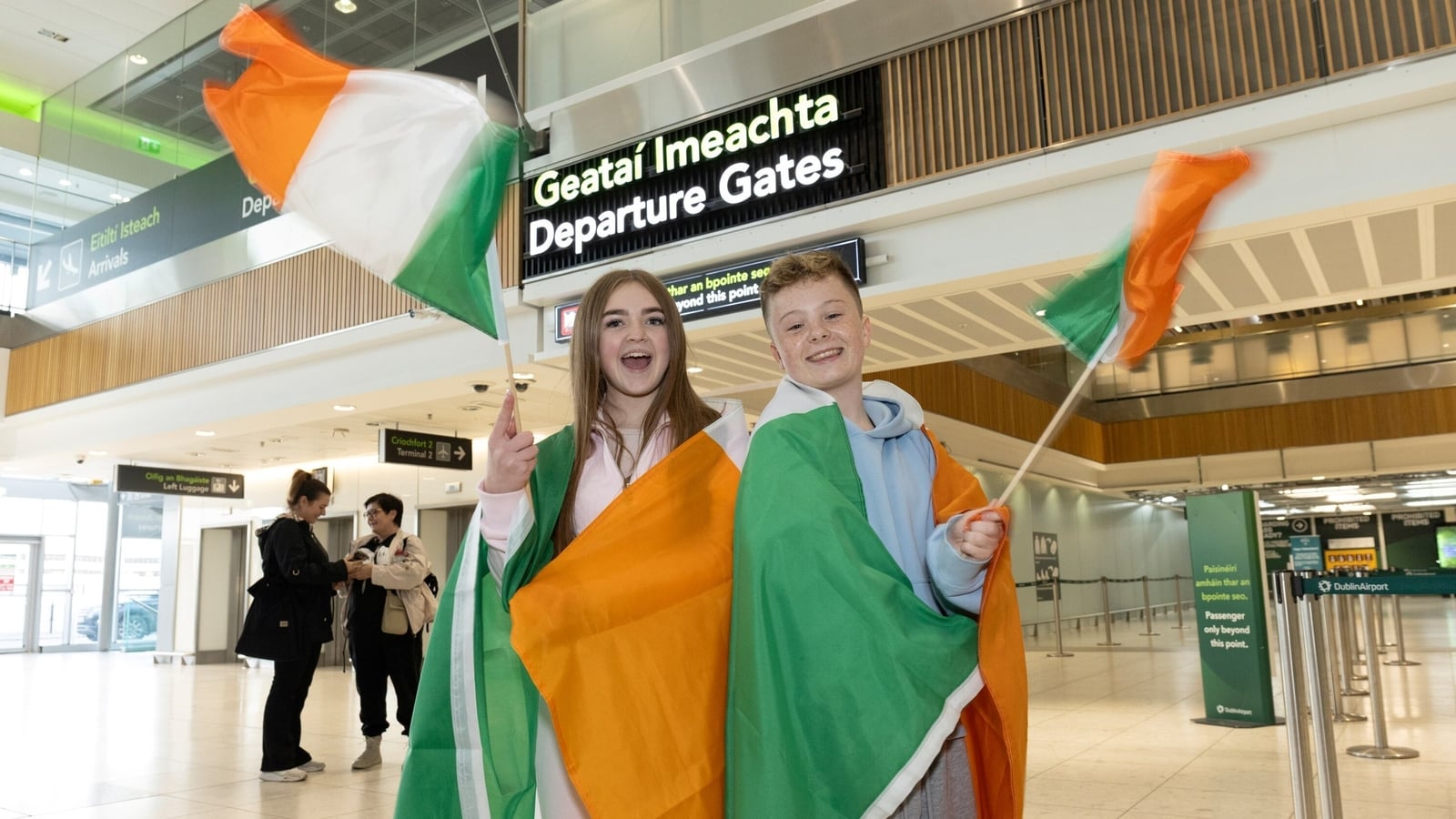 Ireland's Junior Eurovision stars fly to Malta for final
