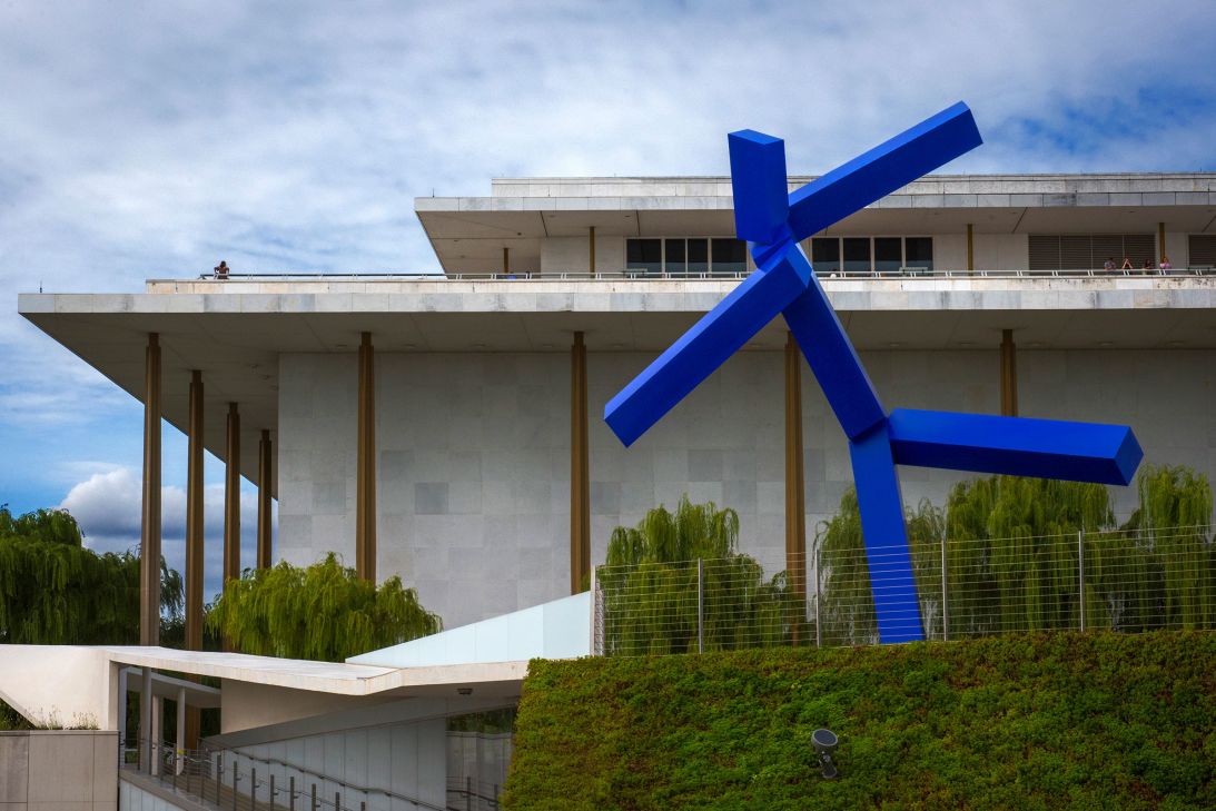 A view of the sculpture 