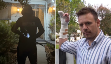 Melbourne dad-of three fights off machete-wielding teen during alleged Port Melbourne home invasion