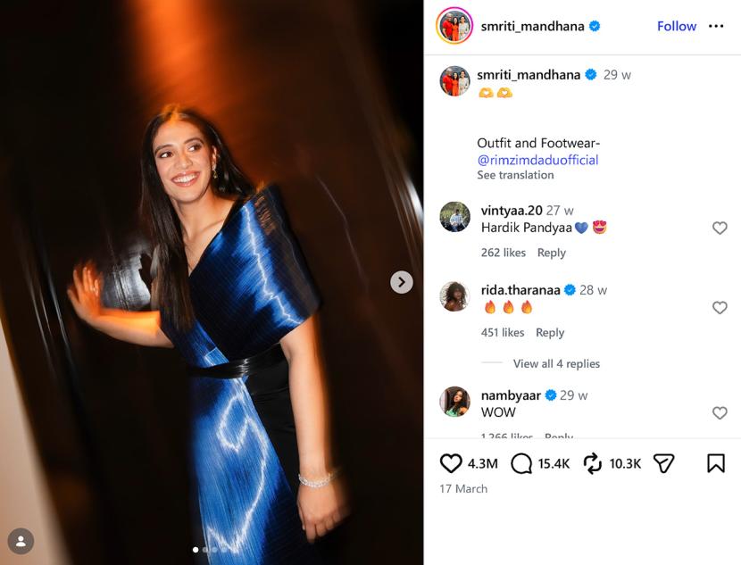 Smriti Mandhana Smriti Mandhana