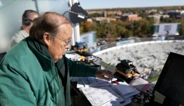 Exclusive: How George Blaha’s 50 years calling MSU football shaped MSU history