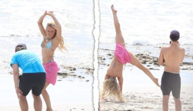 Zara Larsson: Swedish pop princess spotted soaking up sun at Cottesloe Beach before Perth show