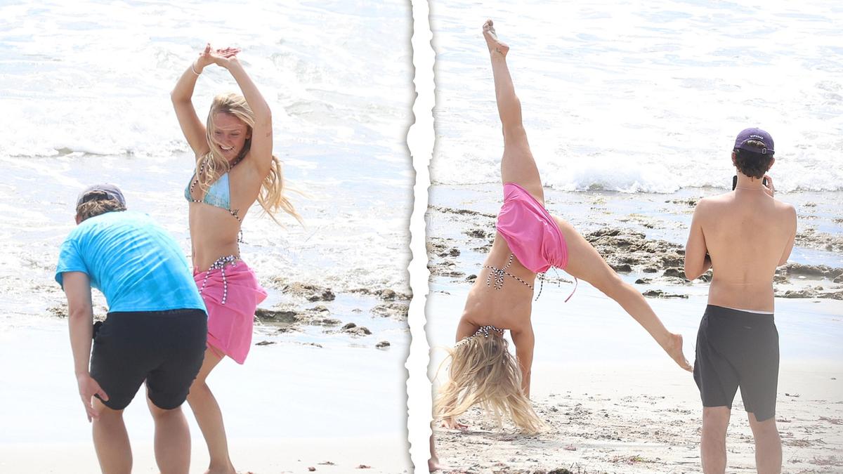 Zara Larsson: Swedish pop princess spotted soaking up sun at Cottesloe Beach before Perth show