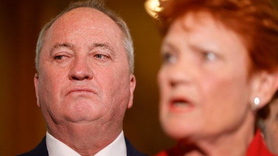 One Nation MP Barnaby Joyce
