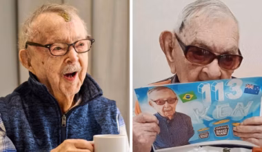 Ken Weeks turns 113: Australia’s oldest man shares birthday messages with João Marinho Neto, 114