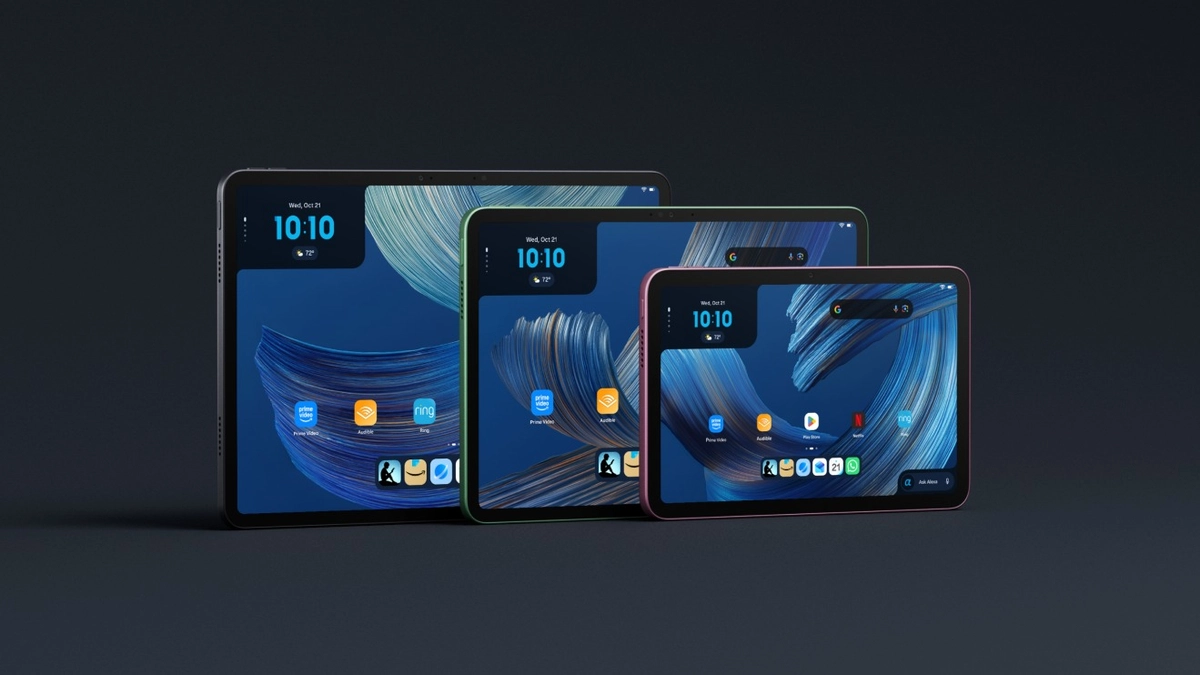 Amazon is launching a new range of Android tablets featuring Alexa+ • Межа