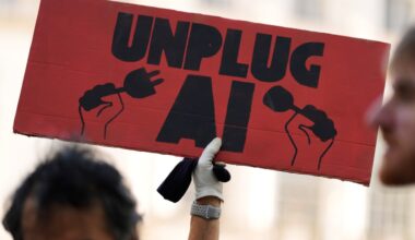 Many Australians are sceptical of AI, a fresh report from CHOICE has revealed. Picture: AP Photo/Seth Wenig