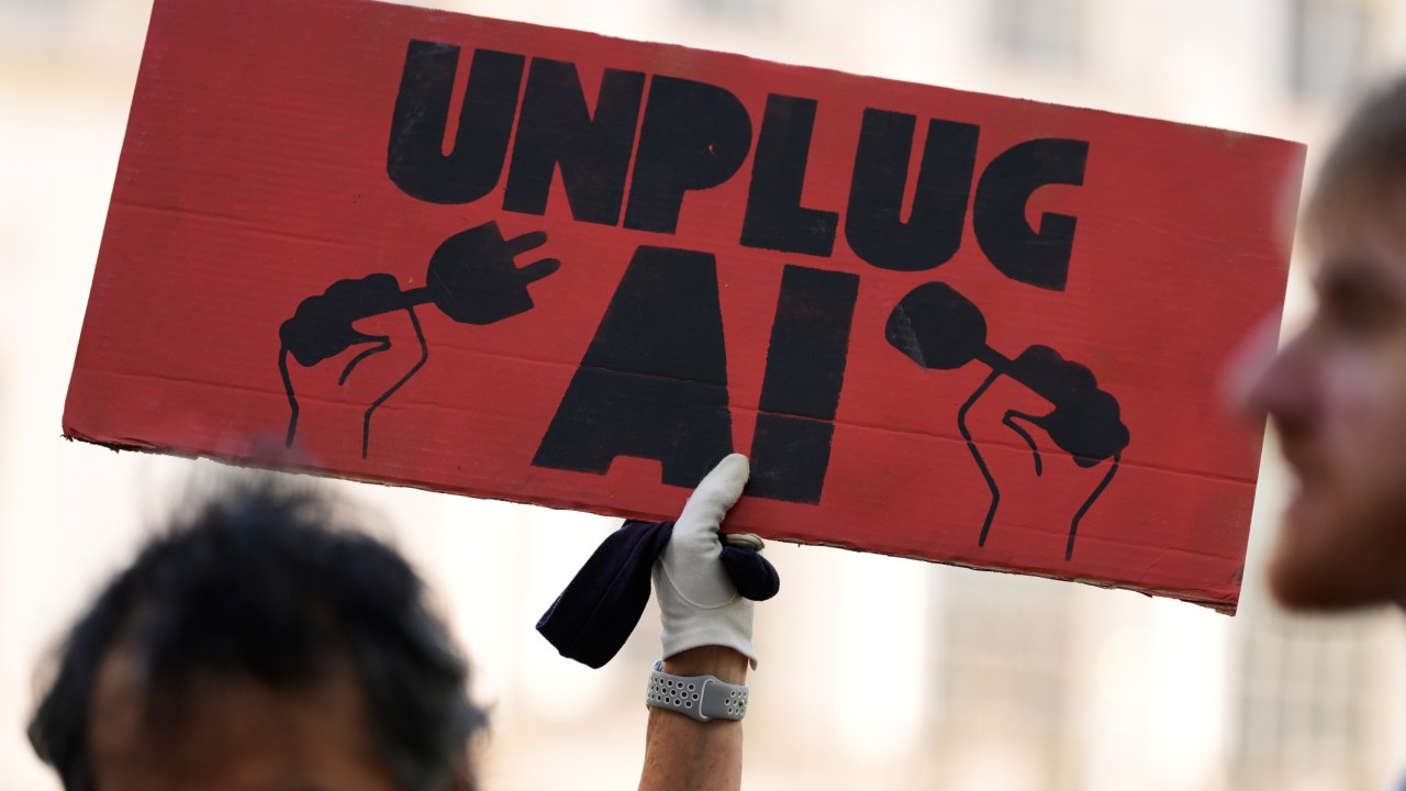 Many Australians are sceptical of AI, a fresh report from CHOICE has revealed. Picture: AP Photo/Seth Wenig