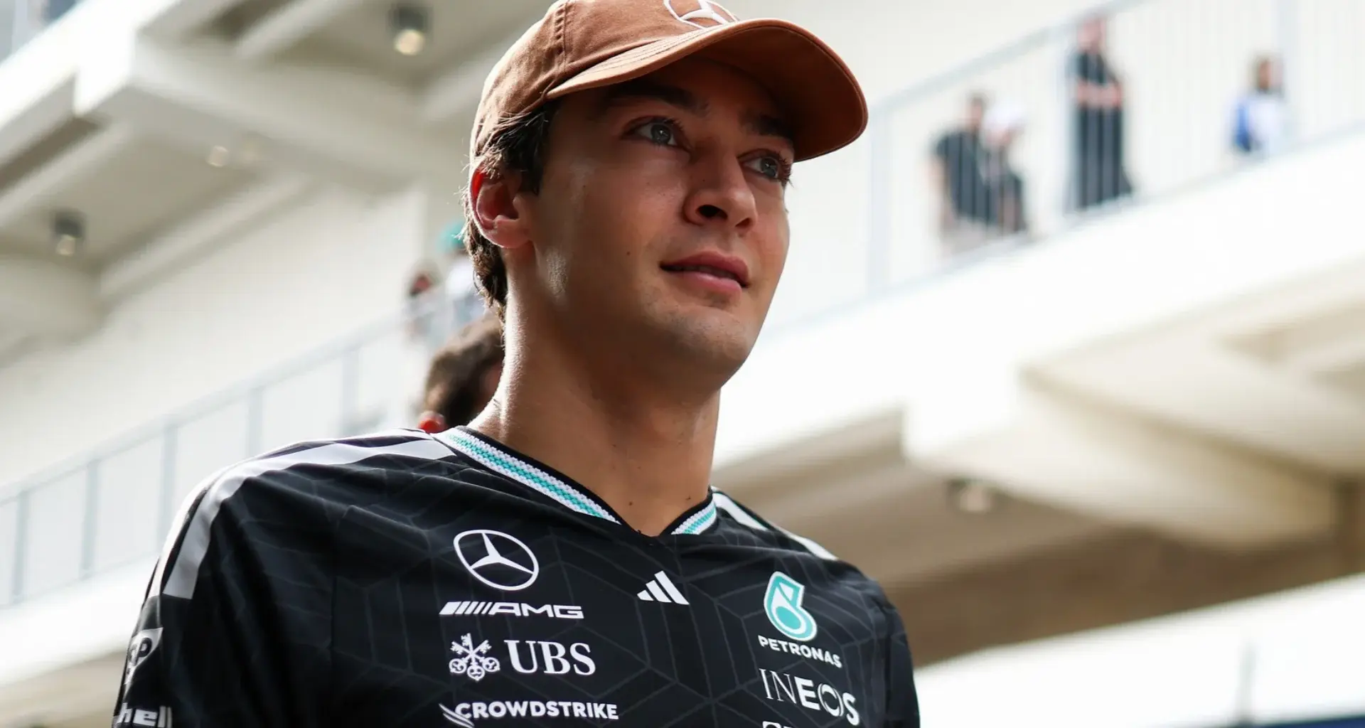 Russell at a loss to explain United States GP struggles as Mercedes man finishes in P8