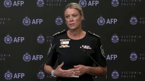 AFP charging almost one person a week for targeting politicians, says commissioner - video