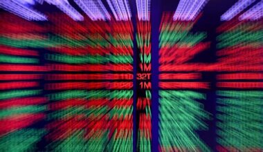 Australian shares dive as bond market fears take hold