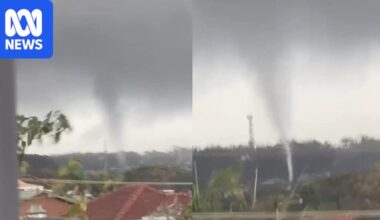 Tornado causes damage as it rips through Ulladulla on NSW south coast