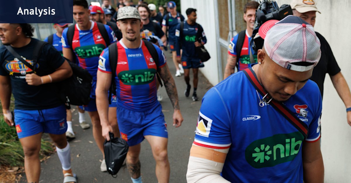 NRL Grand Final 2026: Inside the Newcastle Knights’ sombre bus journey to Sydney