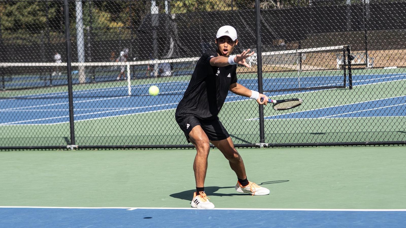 Men’s Tennis Finishes Mercer Tournament In the Finals’ Matches