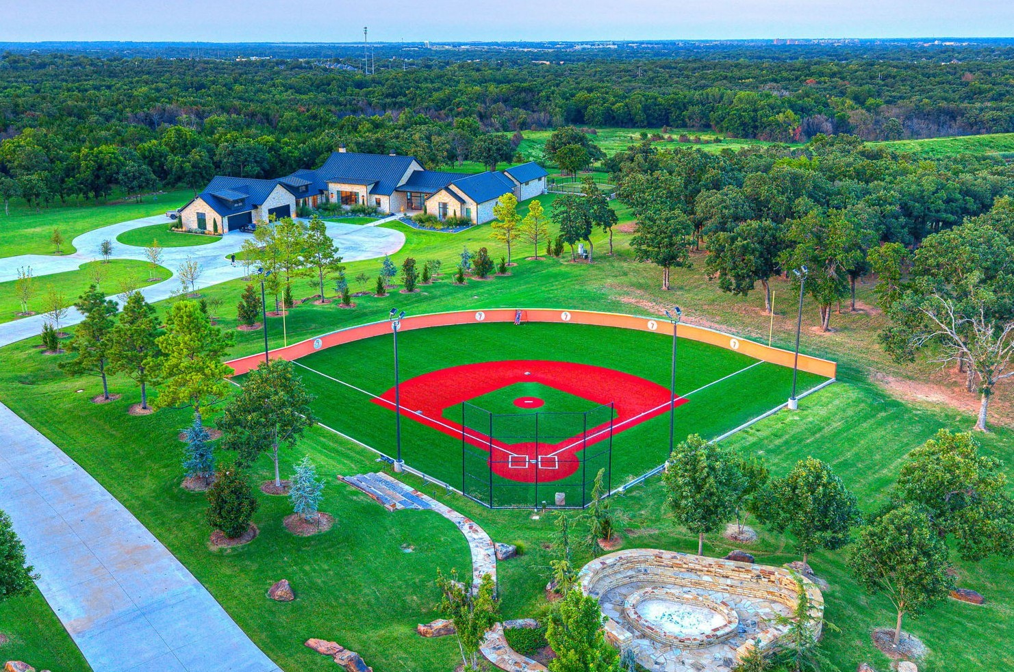 MLB player's Oklahoma home with ball diamond drops to $8.95M