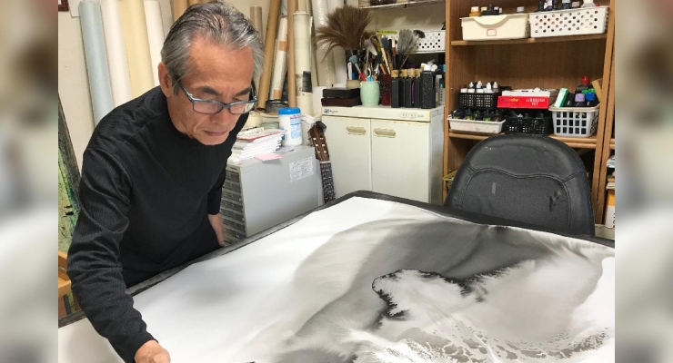 Ink, Water and Ki: Yoshio Ikezaki’s Landscapes Open at Shumei Hall Gallery – Pasadena Weekendr