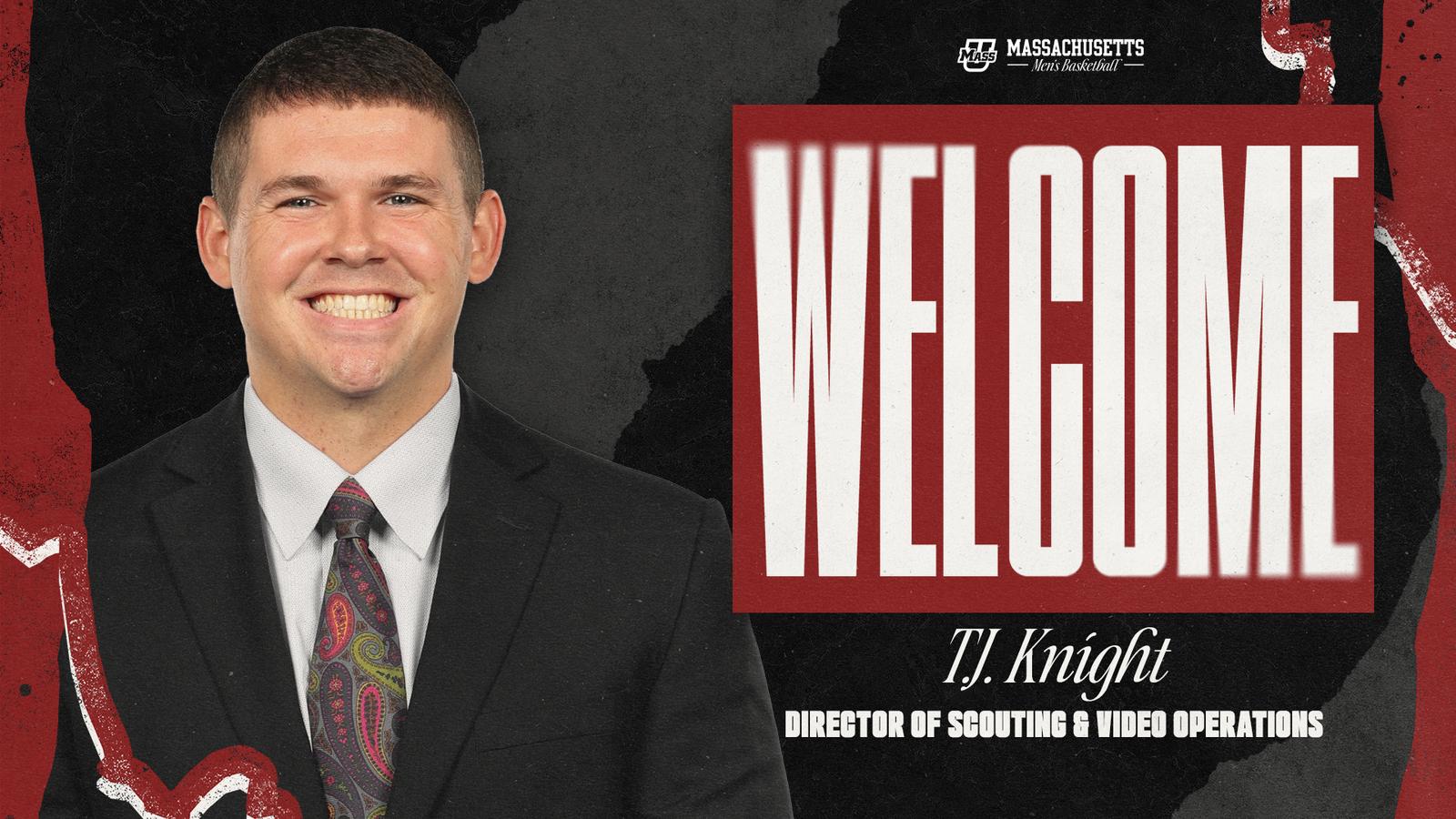 Knight Named UMass Men's Basketball Director of Scouting & Video Operations