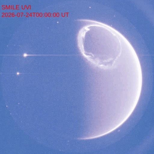 APOD: 2026 October 6 - A Complete Auroral Oval from SMILE