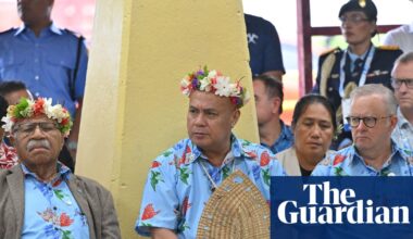 Agreement to transition away from fossil fuels ‘not open for renegotiation’, Pacific leader tells pre-Cop | Climate crisis