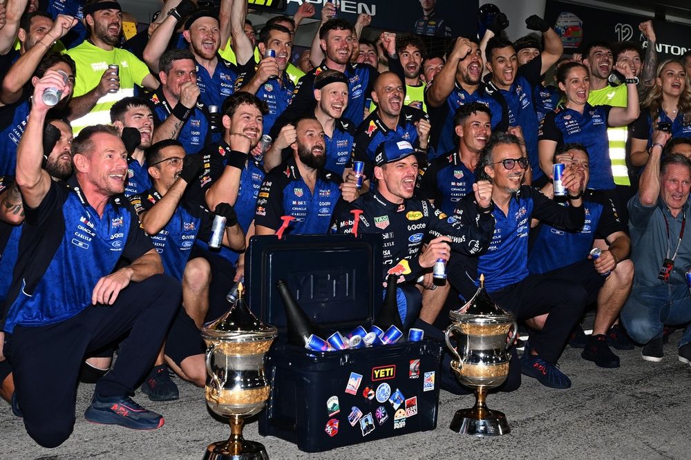 Max Verstappen, Red Bull Racing, Laurent Mekies, Red Bull Racing Team Principal