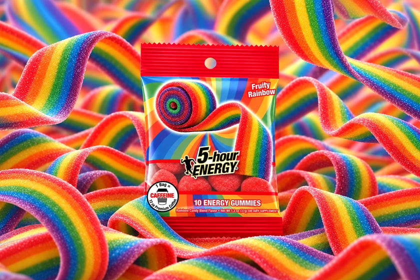 Fruity Rainbow 5 Hour Energy Gummies