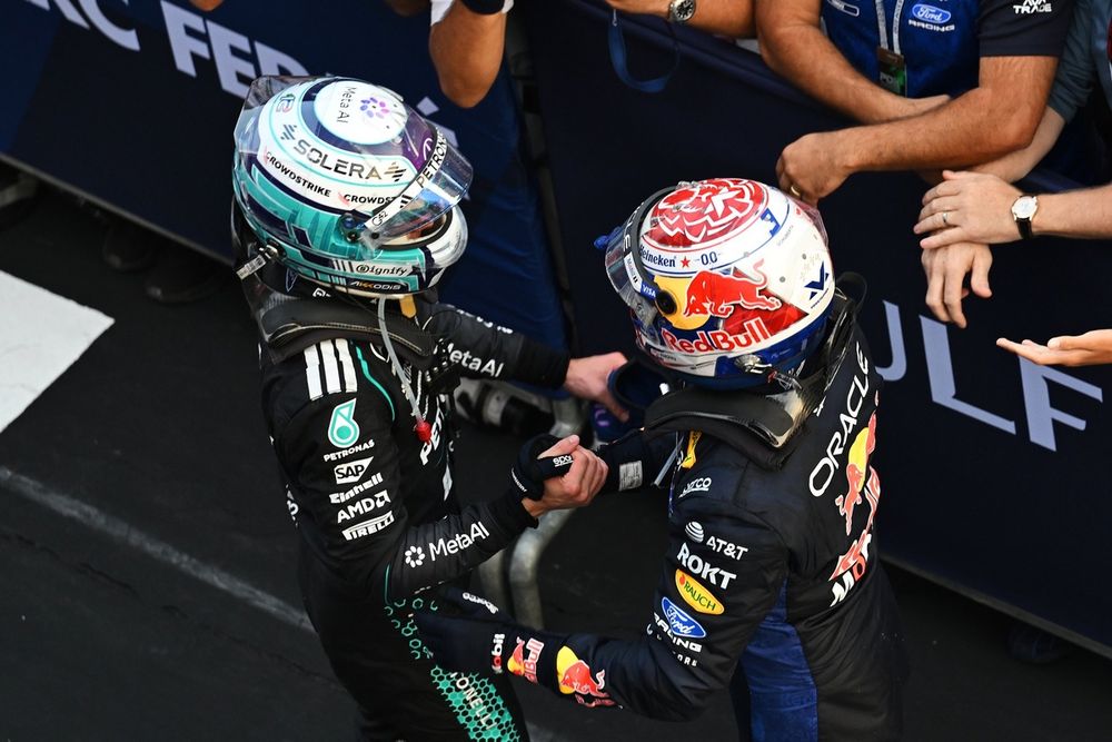 Andrea Kimi Antonelli, Mercedes, Max Verstappen, Red Bull Racing