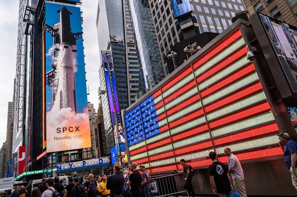 SpaceX’s $US75 billion listing in June soaked up so much liquidity that it may have delayed the initial public offerings of Anthropic PBC and OpenAI.