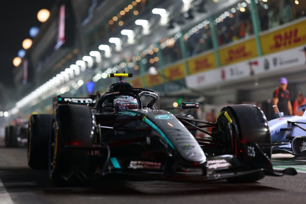 Antonelli went back to older front wing for sprint qualifying
