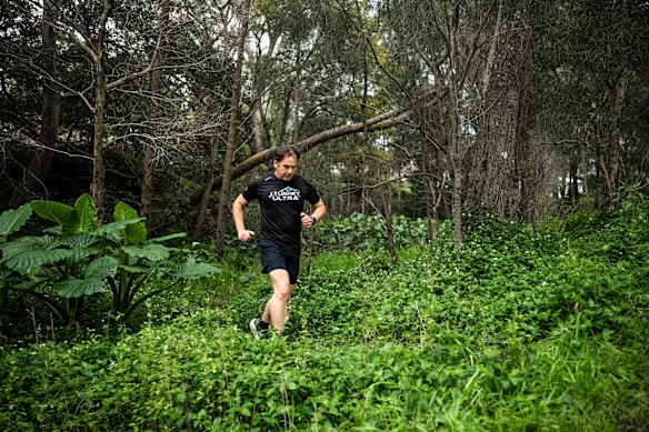 Sydney-based running coach Ash Daniels says his clients would rather work with him than any machine.