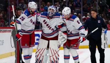 An NYC Curse: Rangers top goalie dragged off ice as New York sports nightmare deepens