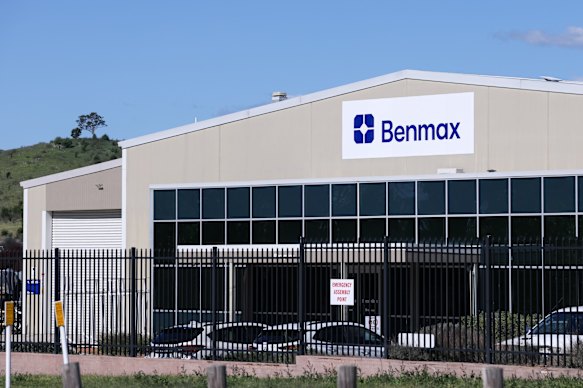 A Firmus facility in Canberra that makes the big white metal boxes to house and cool the AI chips powering the company.