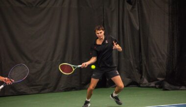 Men’s Tennis Goes Undefeated in Doubles Play at ITA Regionals