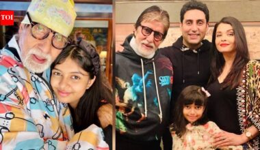 Aishwarya Rai Bachchan wishes father-in-law Amitabh Bachchan on 84th birthday with an UNSEEN PIC with Aaradhya Bachchan: 'Dearest Pa, Dadaji..' |