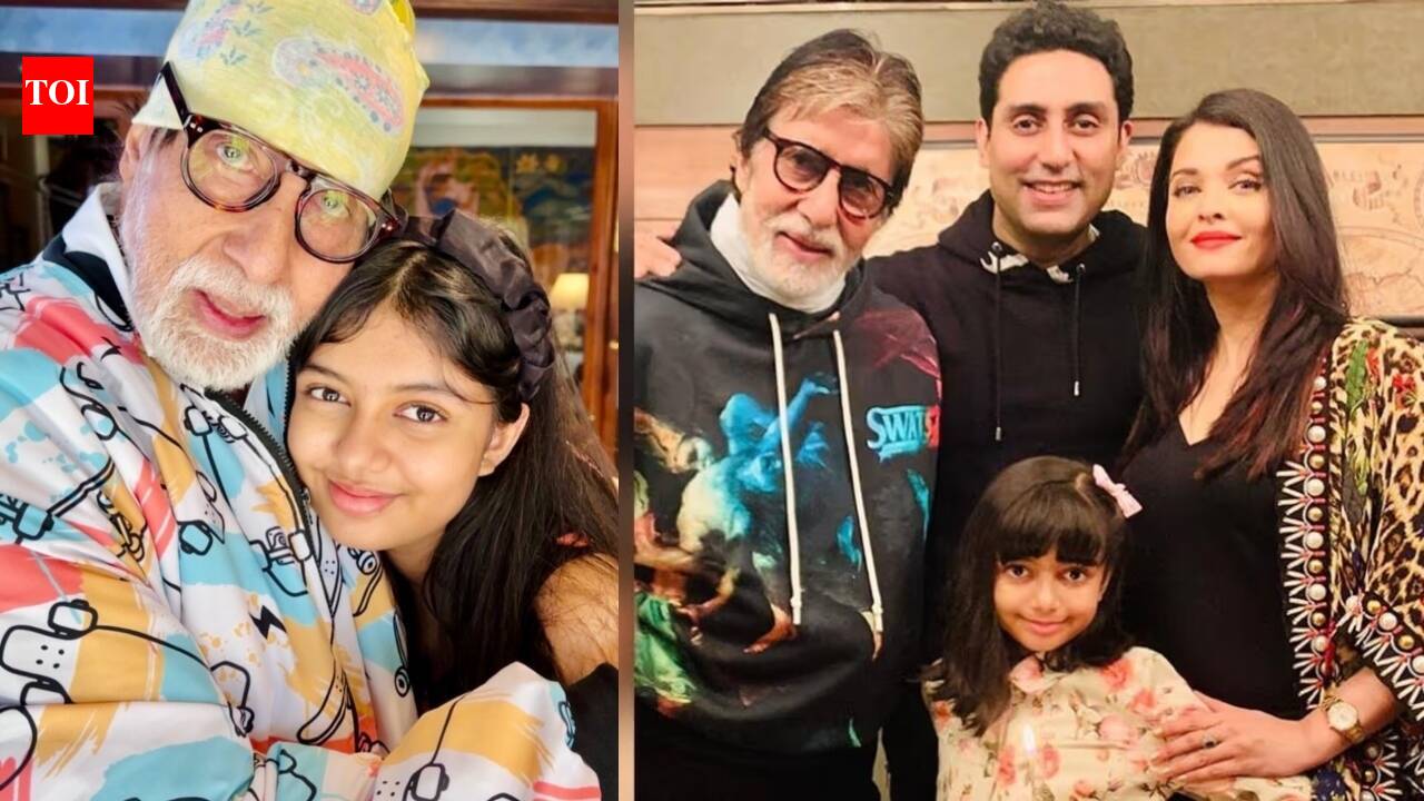 Aishwarya Rai Bachchan wishes father-in-law Amitabh Bachchan on 84th birthday with an UNSEEN PIC with Aaradhya Bachchan: 'Dearest Pa, Dadaji..' |