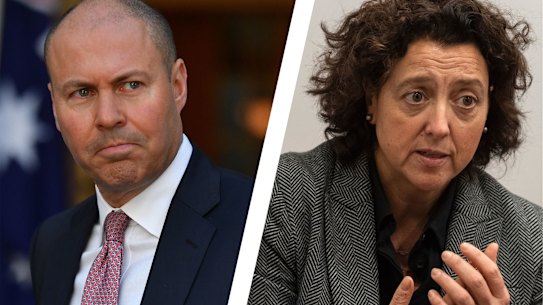 Josh Frydenberg and Monique Ryan.