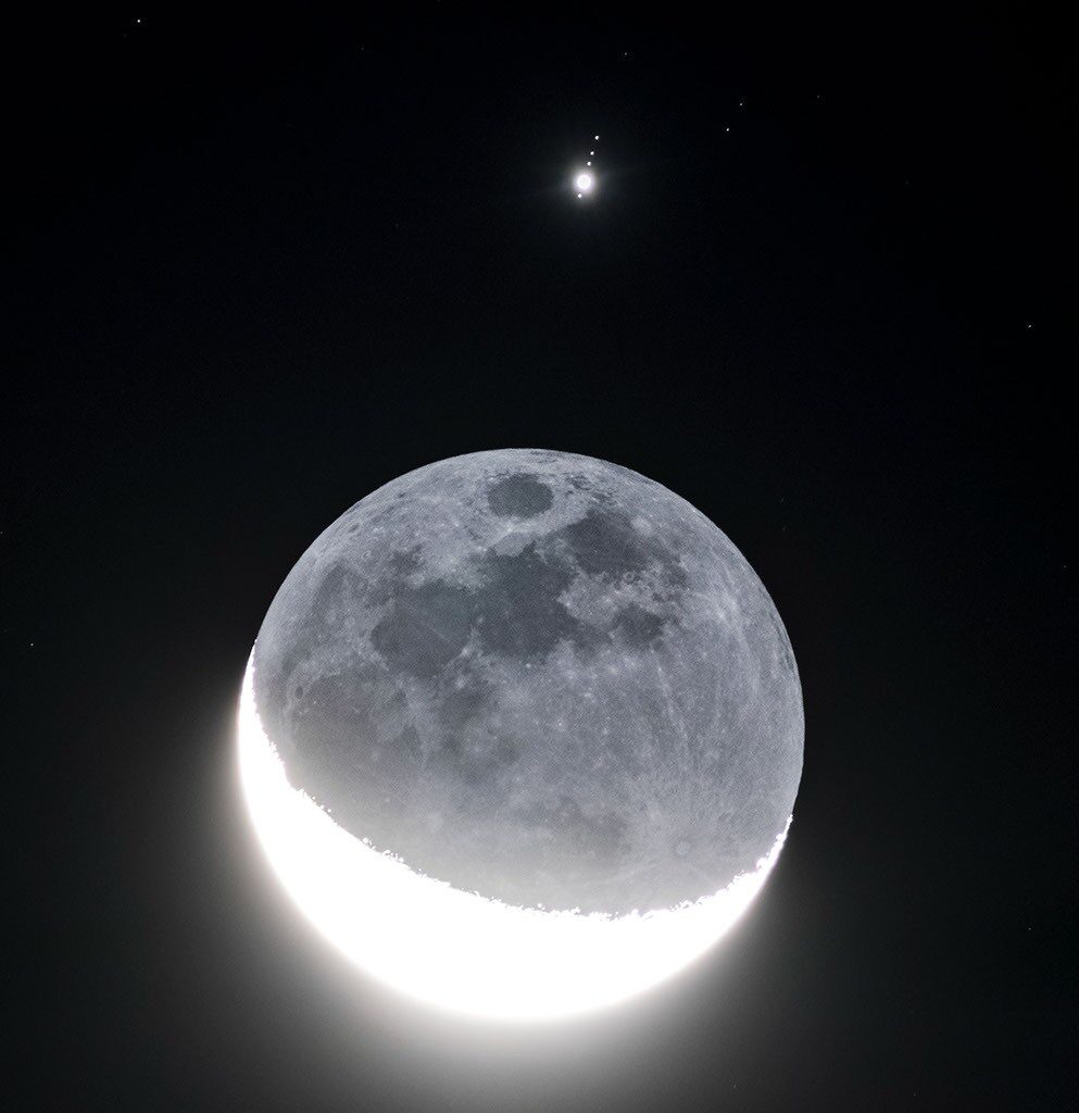 APOD: 2026 October 12 - Jupiter and the Moons