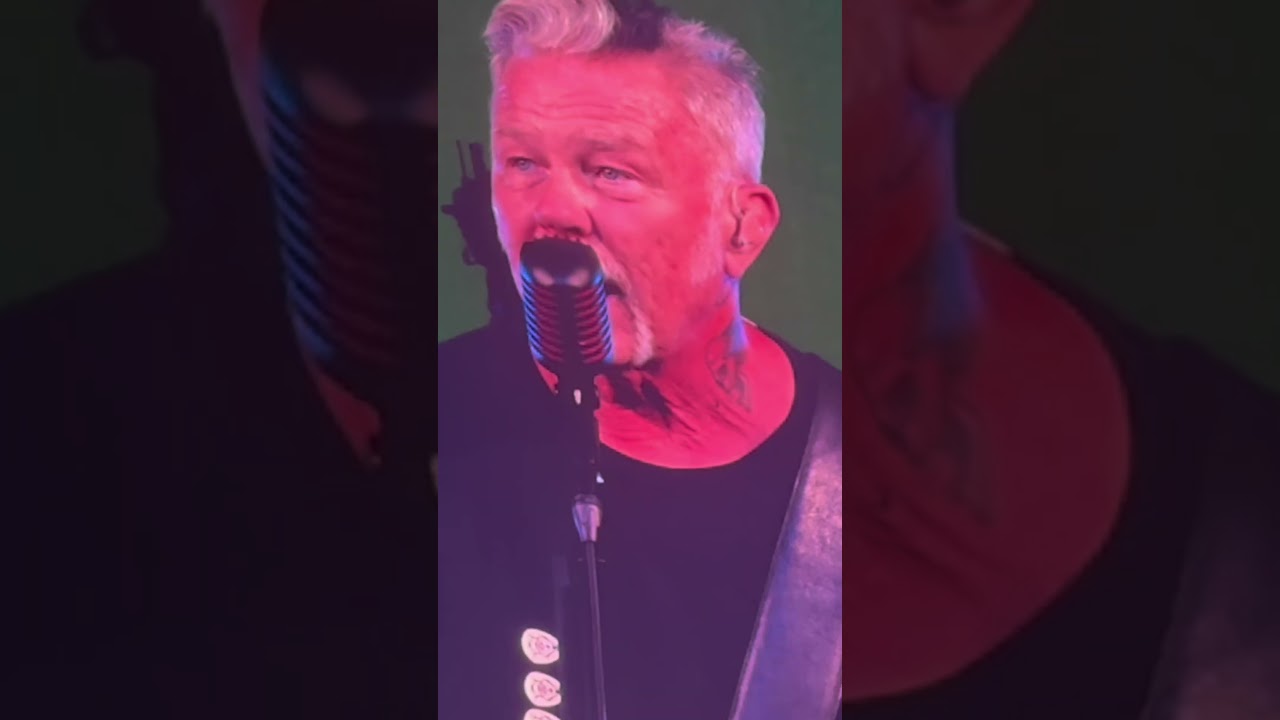 James Hetfield on politics and concerts - YouTube