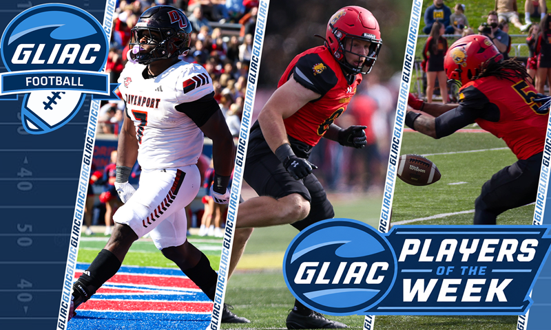 DU's Harris, FSU's Ahern and Housey announced as GLIAC football players of the week