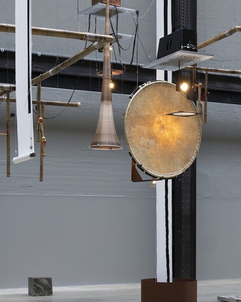 tarek atoui transforms tate modern's turbine hall with sound art