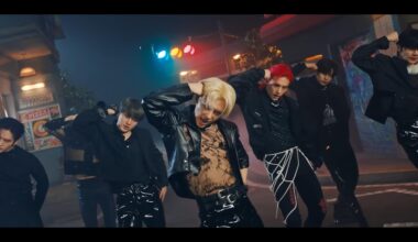 A scene from the music video for Stray Kids’ “Maniac.” Courtesy of JYP Entertainment
