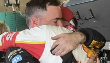 Video captures emotional moment between brothers after Bathurst 1000 boilover