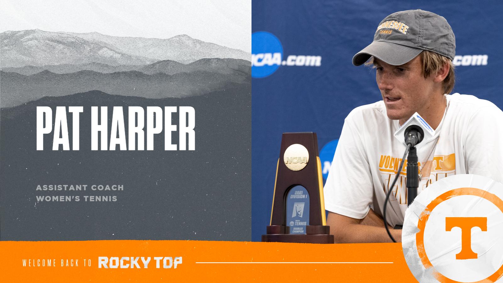 NCAA Doubles Champion Pat Harper Named Lady Vol Tennis Assistant Coach