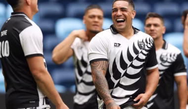 NRL 2026: All Blacks visit Kiwis training ahead of World Cup opener