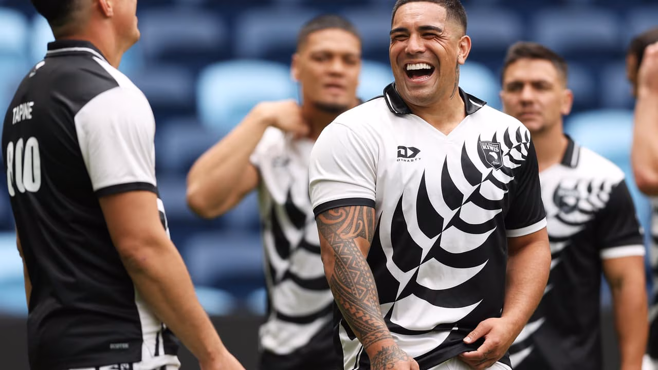 NRL 2026: All Blacks visit Kiwis training ahead of World Cup opener