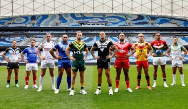 Rugby League World Cup live updates: Australia v New Zealand battle for first night honours