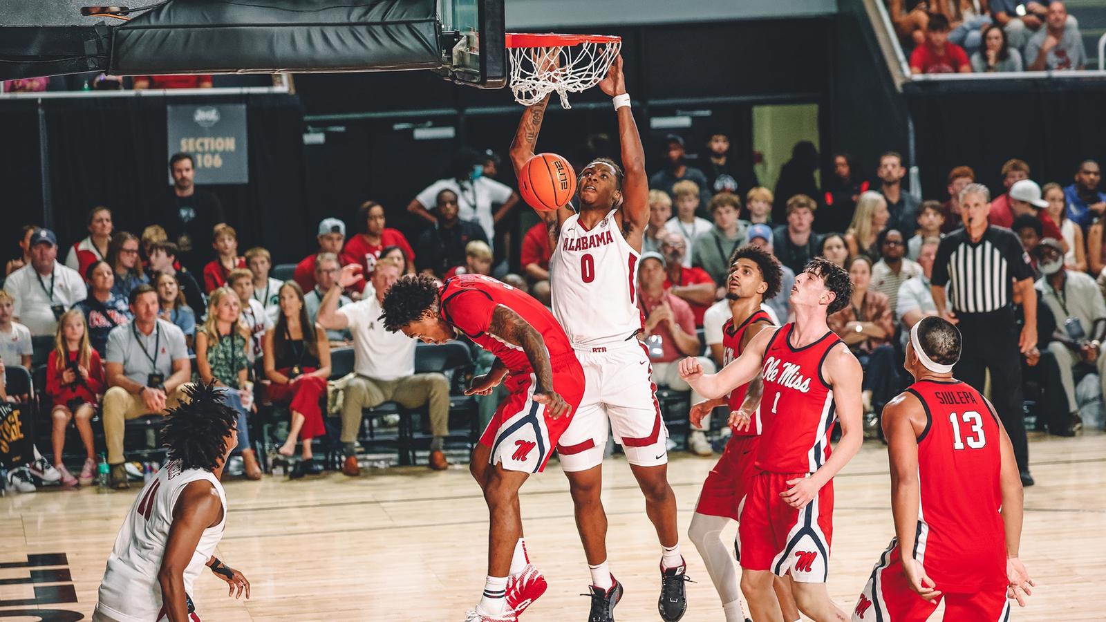 Men's Basketball Captures Second Win of the Preseason, Downs Ole Miss, 92-84