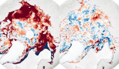 Arctic Ice Melt Season Change